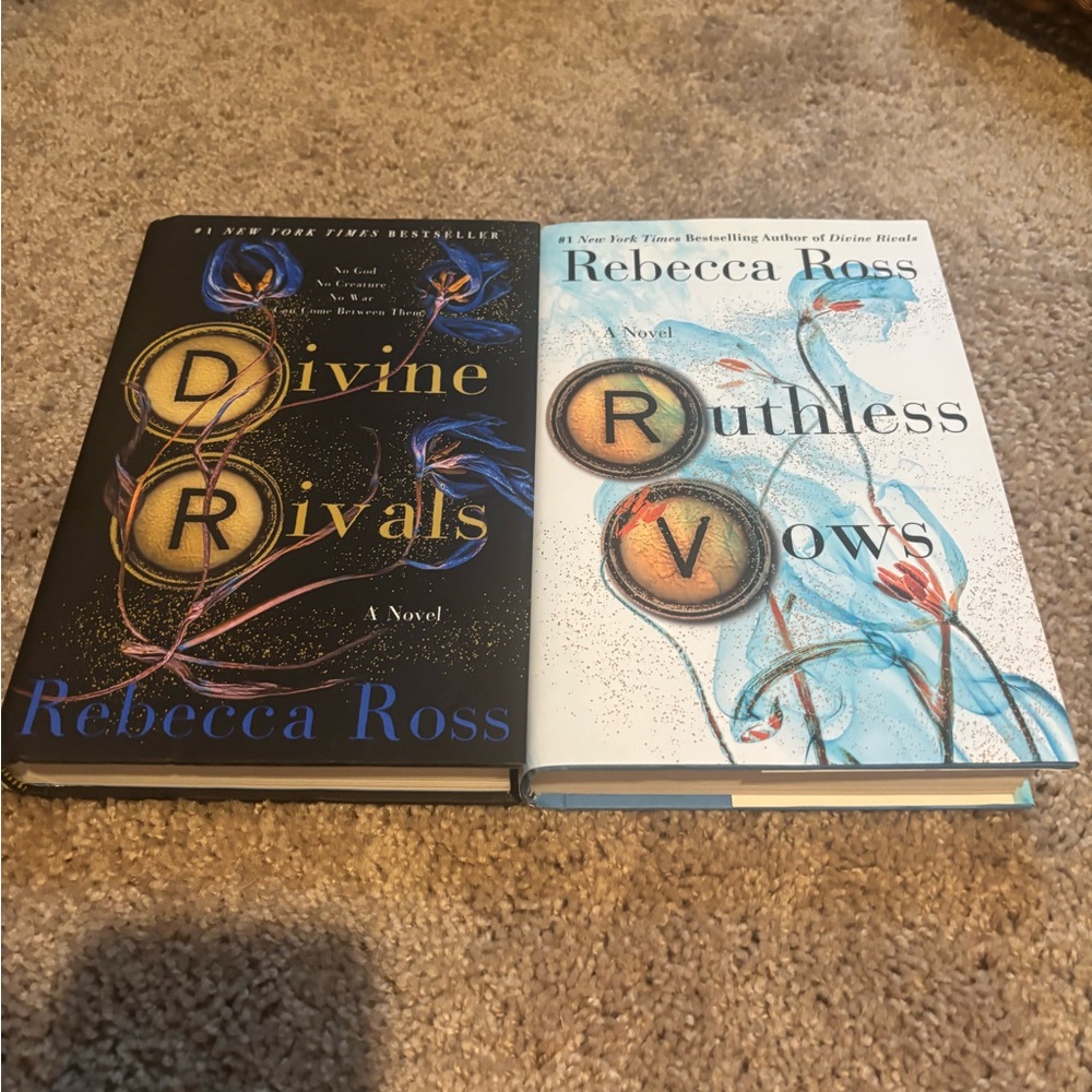 Divine Rivals and Ruthless Vows Hardcover Books